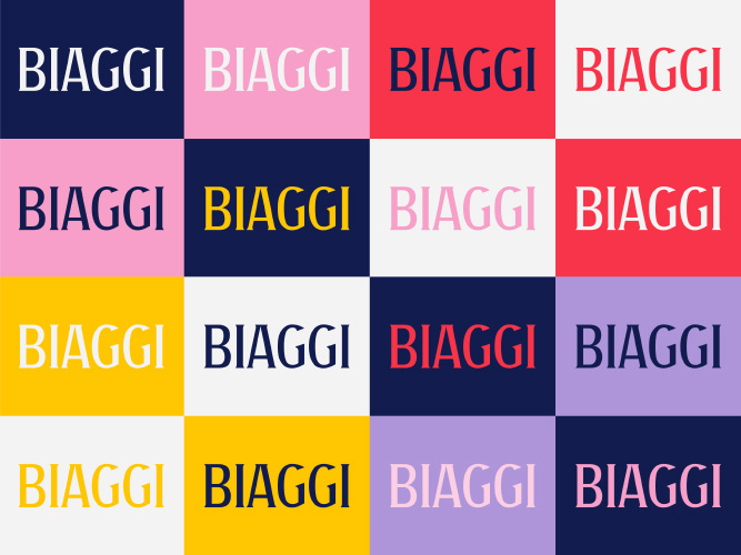 Biaggi Brand Core Logo Colors