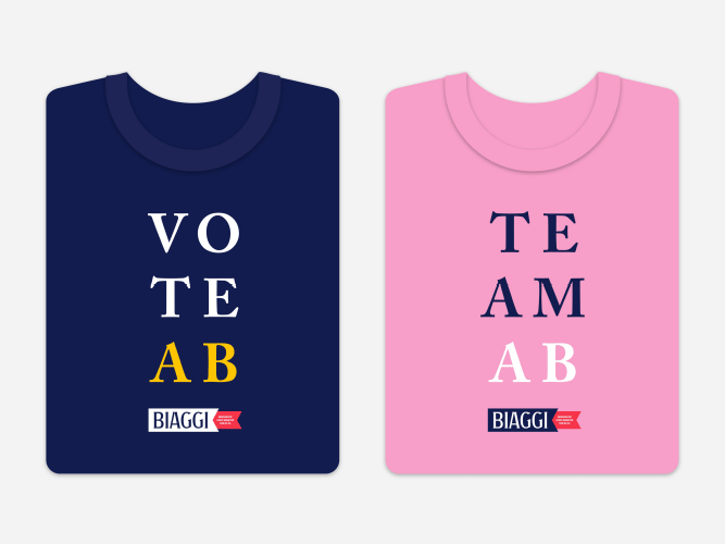 Biaggi Brand Asset T-Shirts Version Two