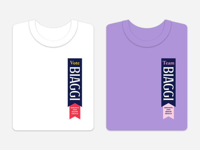 Biaggi Brand Asset T-Shirts Version Three