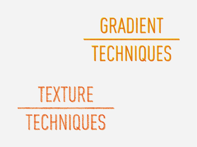 Marker Workshop Book Texture and Gradient Titles