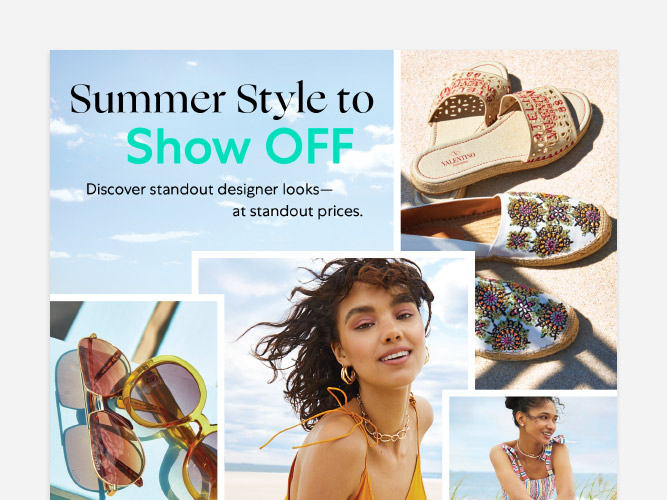 Saks OFF 5TH Print July Direct Mailer Postcard Front Laydown One
